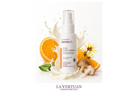 Fluido C-Luminous FPS 60: proteção solar + tratamento em um único passo