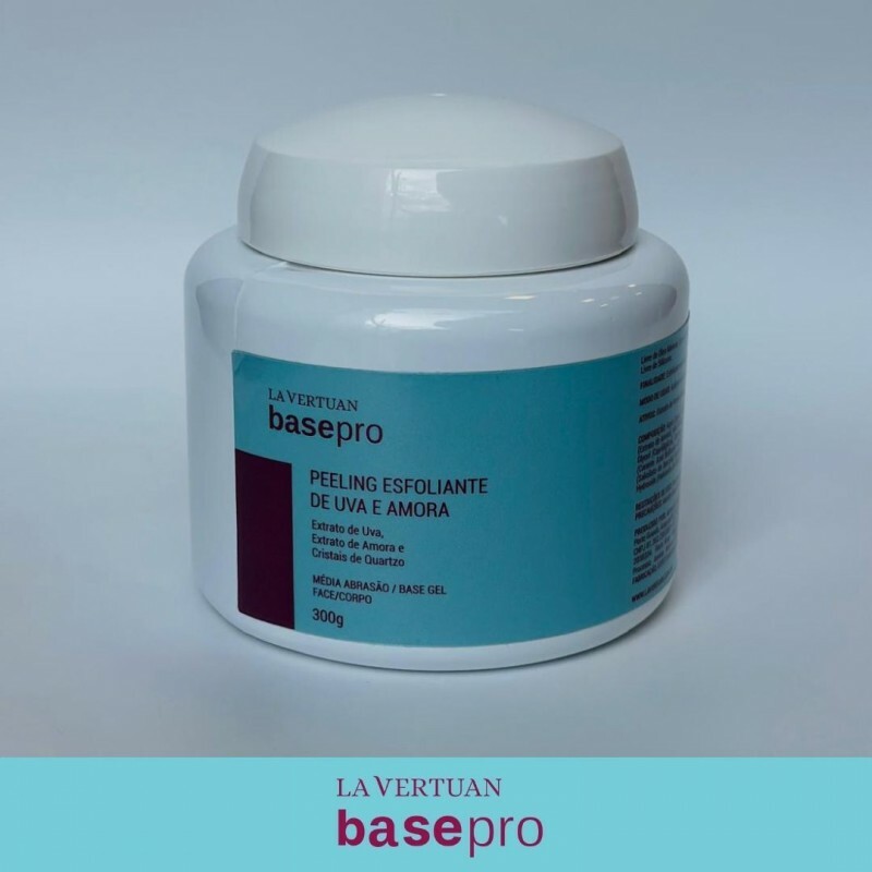 PEELING ESFOLIANTE DE UVA E AMORA 300G LA VERTUAN