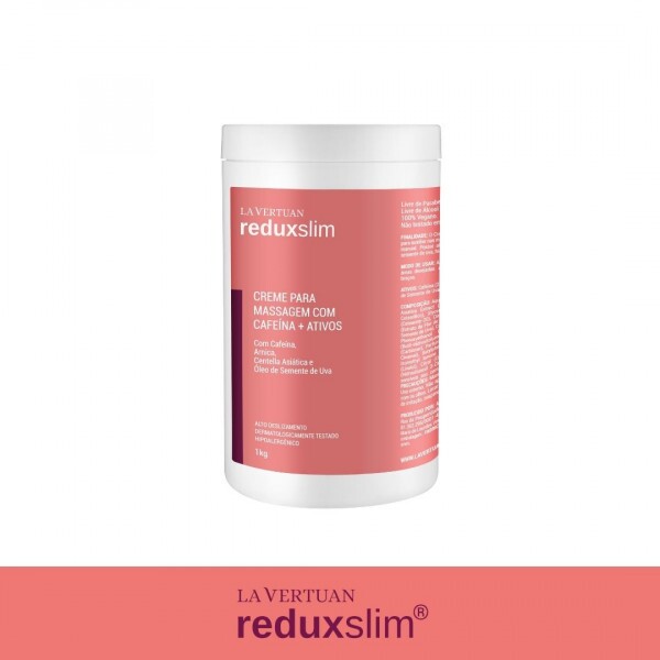 CREME PARA MASSAGEM COM CAFEINA + ATIVOS REDUXSLIM 1KG LA VERTUAN