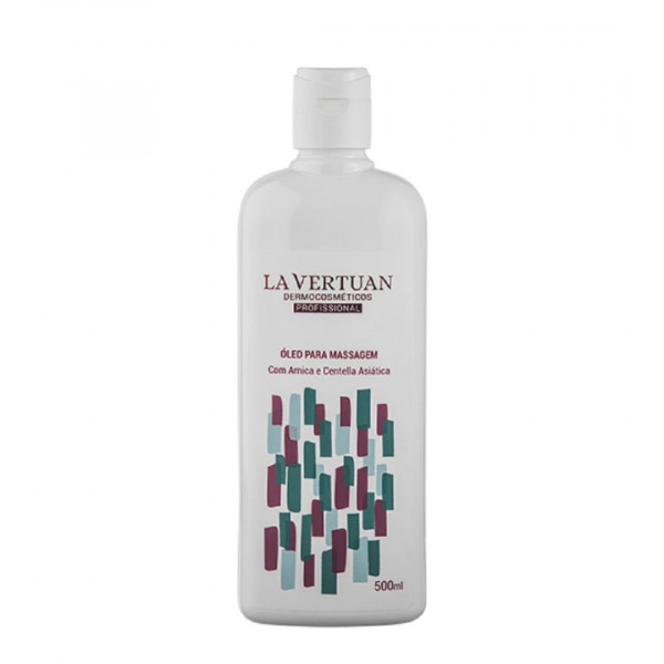 OLEO PARA MASSAGEM COM ARNICA E CENTELLA ASIATICA 500ML LA VERTUAN* (B)
