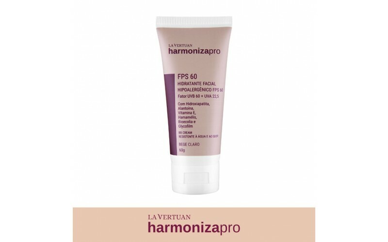 HIDRATANTE FACIAL HIPOALERGENICO FPS 60 BEGE CLARO 60G LA VERTUAN (A) (CD)