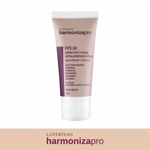HIDRATANTE FACIAL HIPOALERGENICO FPS 60 BEGE MEDIO 60G LA VERTUAN (A) (CD)