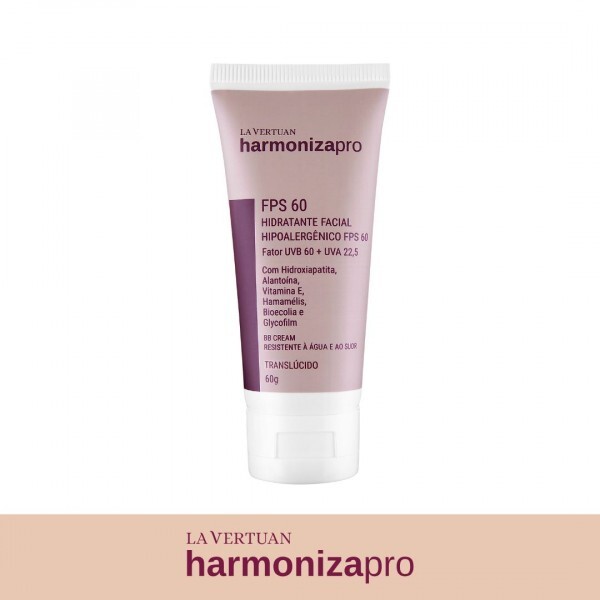 HIDRATANTE FACIAL HIPOALERGENICO FPS 60 TRANSLUCIDO 60G LA VERTUAN (A) (CD)