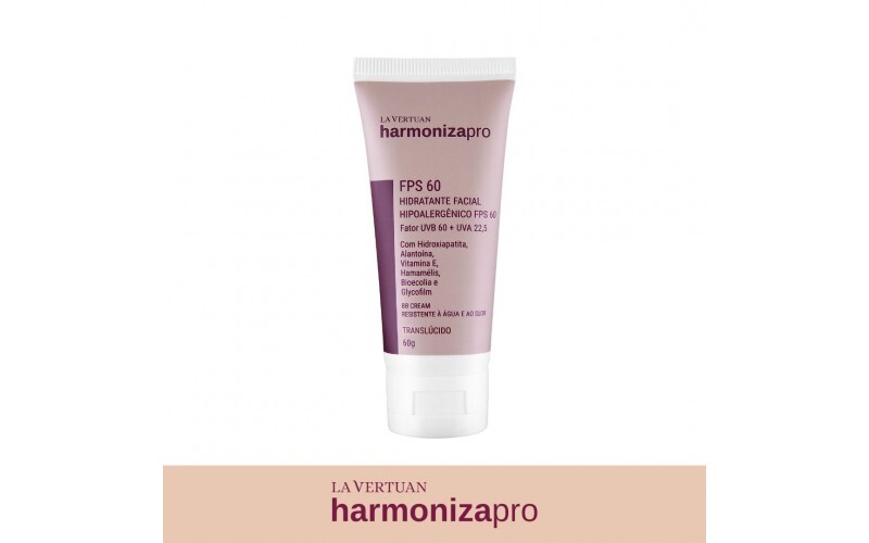 HIDRATANTE FACIAL HIPOALERGENICO FPS 60 TRANSLUCIDO 60G LA VERTUAN (A) (CD)