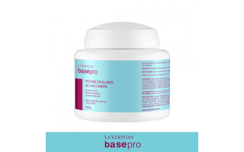PEELING ESFOLIANTE DE UVA E AMORA 300G LA VERTUAN PEELING ESFOLIANTE DE UVA E AMORA 300G LA VERTUAN