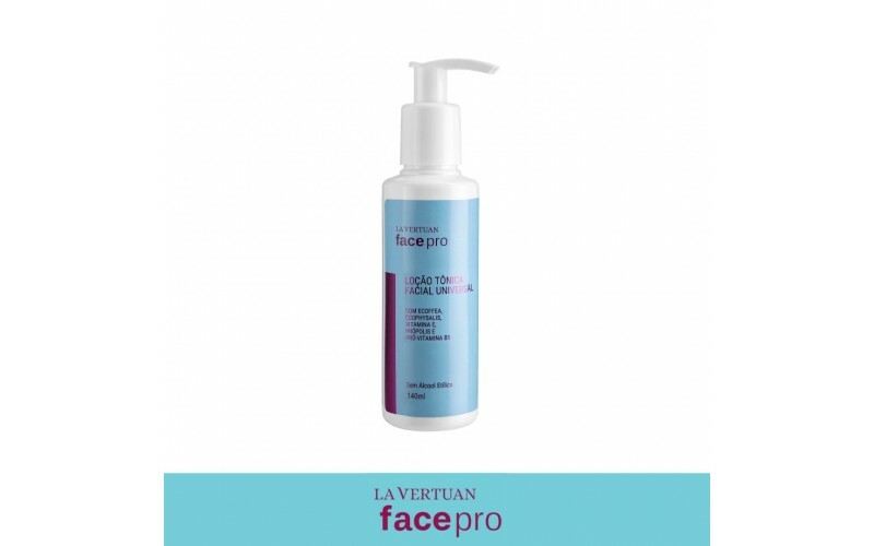 LOCAO TONICA FACIAL UNIVERSAL 140ML LA VERTUAN (B) (CD)