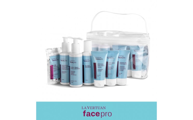 MINI KIT DE LIMPEZA DE PELE - 7 PRODUTOS + NECESSAIRE MINI KIT DE LIMPEZA DE PELE - 7 PRODUTOS + NECESSAIRE