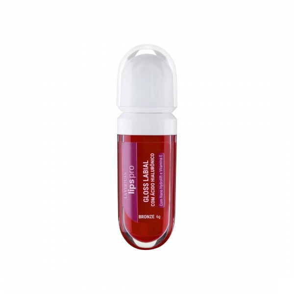 GLOSS LABIAL COM ACIDO HIALURONICO COR BRONZE LA VERTUAN 6G (A) GLOSS LABIAL COM ACIDO HIALURONICO COR BRONZE LA VERTUAN 6G (A)