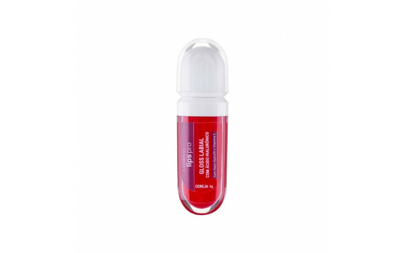 GLOSS LABIAL COM ACIDO HIALURONICO COR CEREJA 6G LA VERTUAN (A) GLOSS LABIAL COM ACIDO HIALURONICO COR CEREJA 6G LA VERTUAN (A)