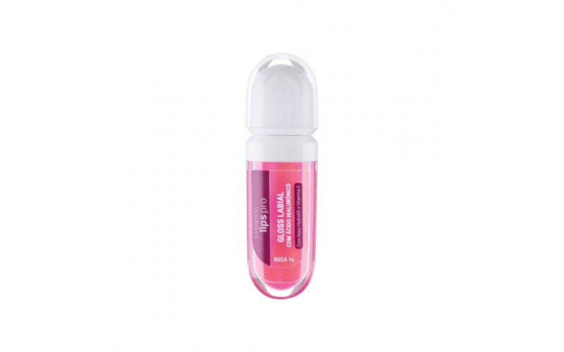 GLOSS LABIAL COM ACIDO HIALURONICO COR ROSA 6G LA VERTUAN (A) GLOSS LABIAL COM ACIDO HIALURONICO COR ROSA 6G LA VERTUAN (A)