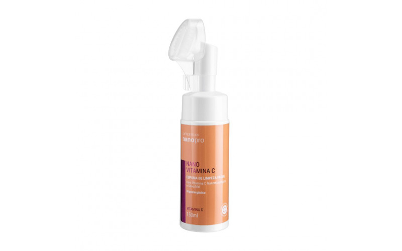 ESPUMA DE LIMPEZA FACIAL COM VITAMINA C 150ML LA VERTUAN