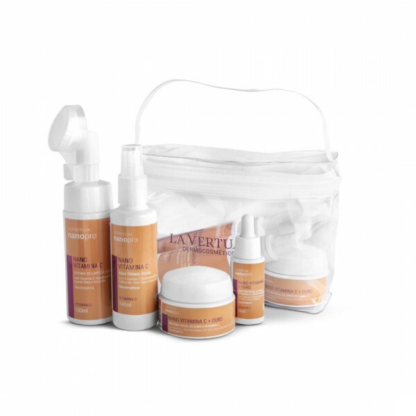 KIT LINHA OURO E VITAMINA C LA VERTUAN