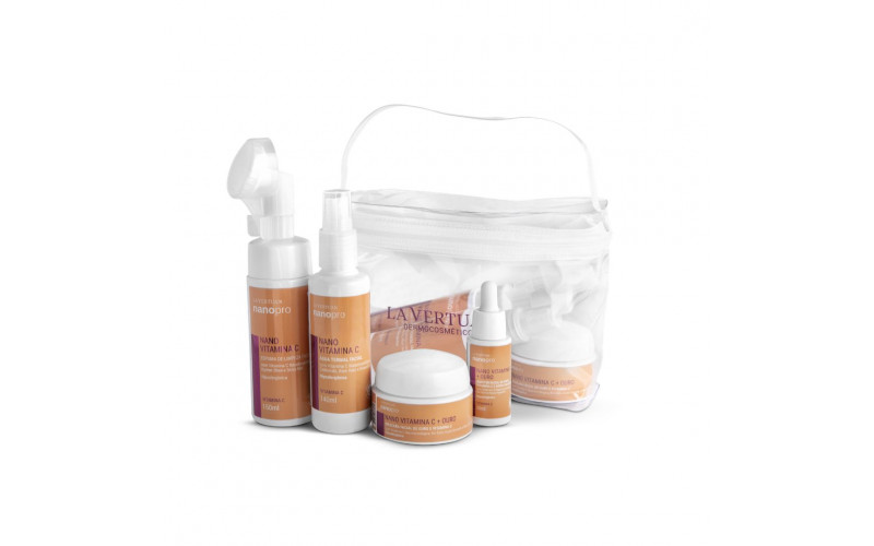 KIT LINHA OURO E VITAMINA C LA VERTUAN