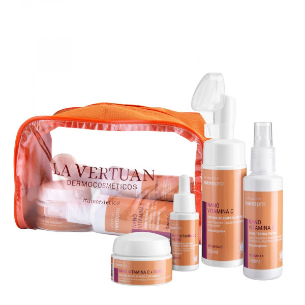 KIT LINHA OURO E VITAMINA C LA VERTUAN