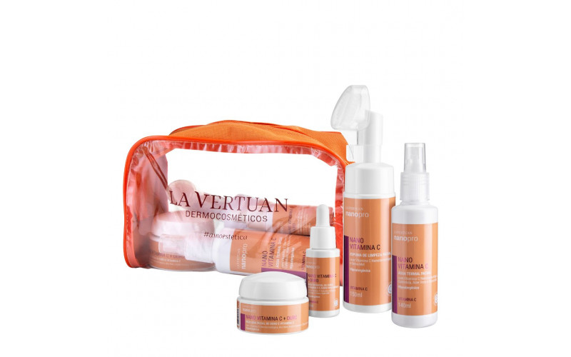 KIT LINHA OURO E VITAMINA C LA VERTUAN