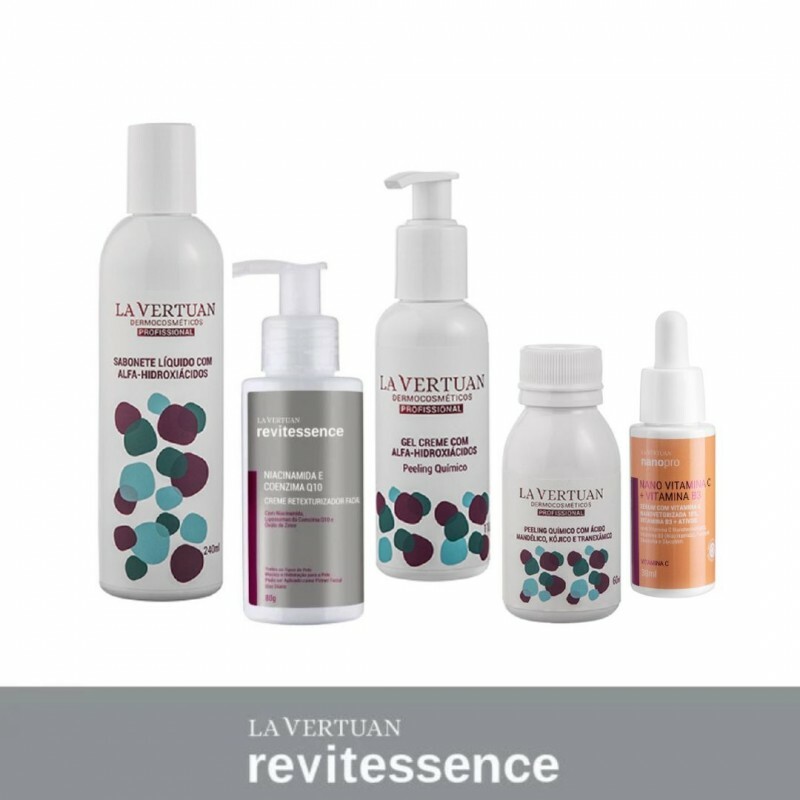 KIT PEELING QUÍMICO REVITESSENCE - 5 PRODUTOS