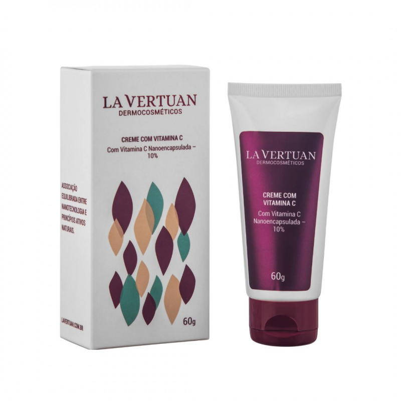 CREME COM VITAMINA C 60G LA VERTUAN* (D)