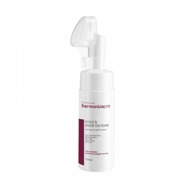 HYALO & GREEN TEA FOAM - ESPUMA DE LIMPEZA FACIAL 150ML HARMONIZA PRO LA VERTUAN HYALO & GREEN TEA FOAM - ESPUMA DE LIMPEZA FACIAL 150ML HARMONIZA PRO LA VERTUAN