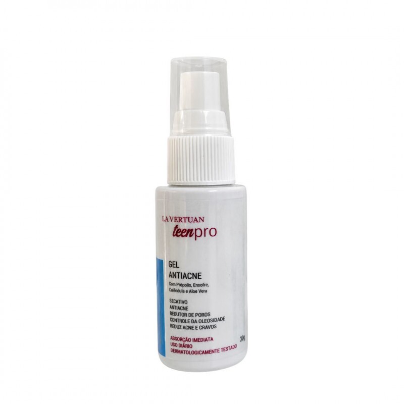 GEL ANTIACNE TEEN PRO LA VERTUAN 30G | SECATIVO GEL ANTIACNE TEEN PRO LA VERTUAN 30G | SECATIVO