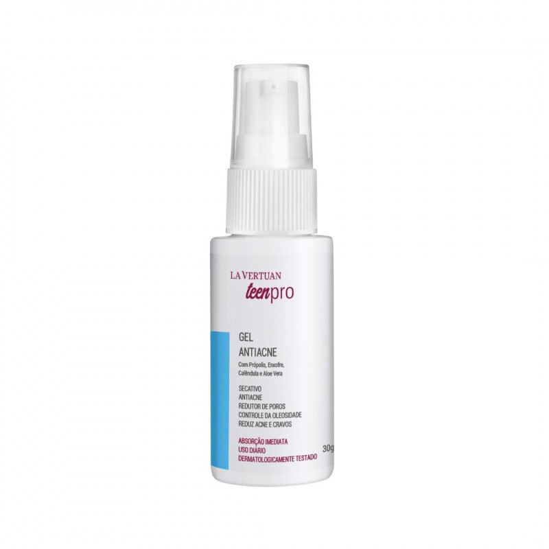 GEL ANTIACNE TEEN PRO LA VERTUAN 30G | SECATIVO GEL ANTIACNE TEEN PRO LA VERTUAN 30G | SECATIVO
