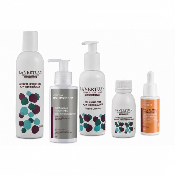 KIT PEELING QUÍMICO REVITESSENCE - 5 PRODUTOS KIT PEELING QUÍMICO REVITESSENCE - 5 PRODUTOS