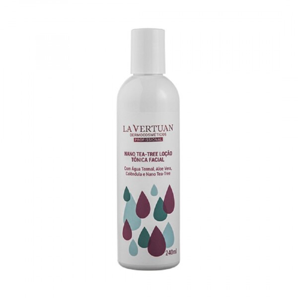 LOCAO TONICA FACIAL NANO TEA TREE 240ML LA VERTUAN* (D)