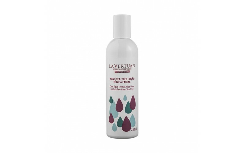 LOCAO TONICA FACIAL NANO TEA TREE 240ML LA VERTUAN* (D)