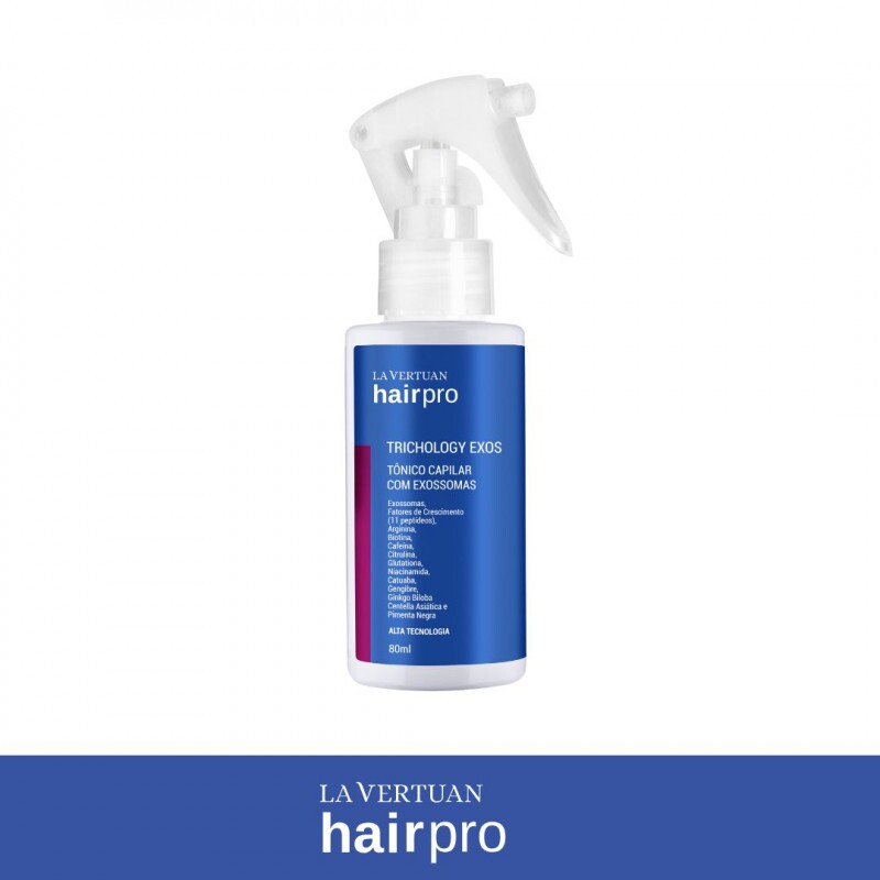 TONICO CAPILAR COM EXOSSOMAS HAIRPRO LA VERTUAN 80ML