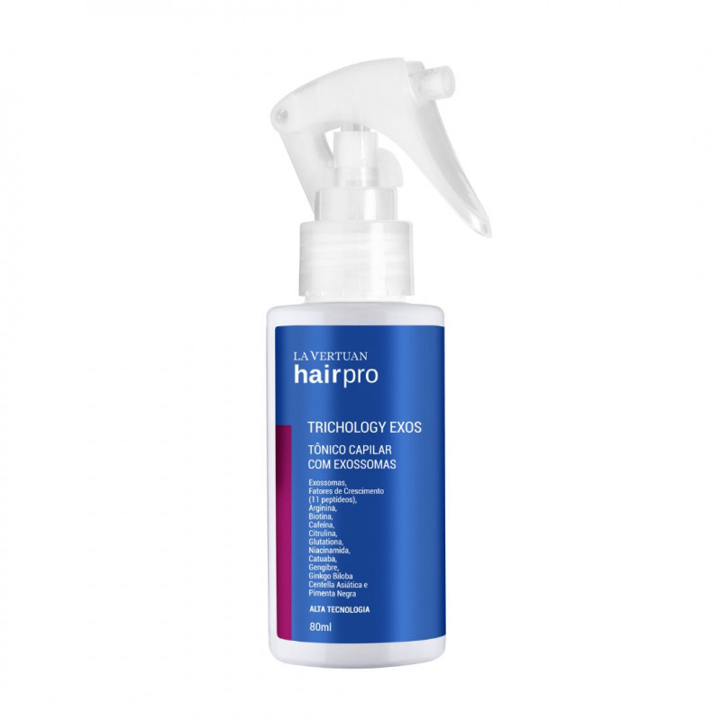 TONICO CAPILAR COM EXOSSOMAS HAIRPRO LA VERTUAN 80ML