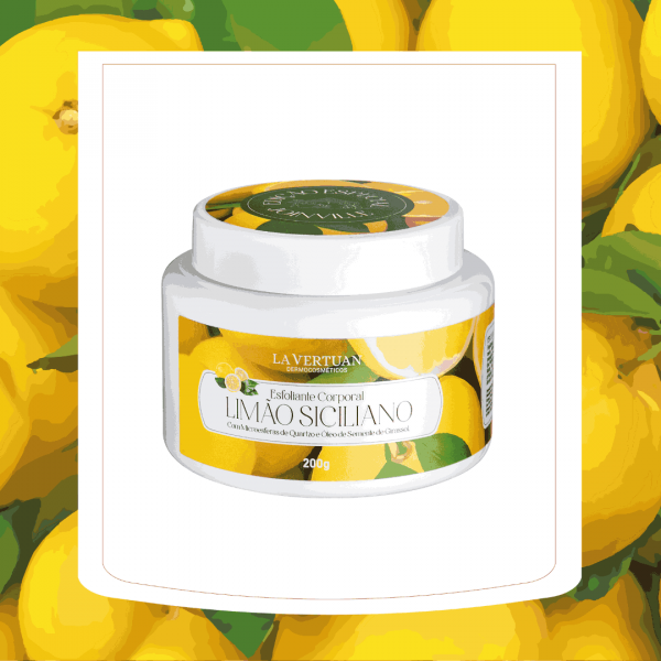 ESFOLIANTE CORPORAL LIMAO SICILIANO 200G LA VERTUAN