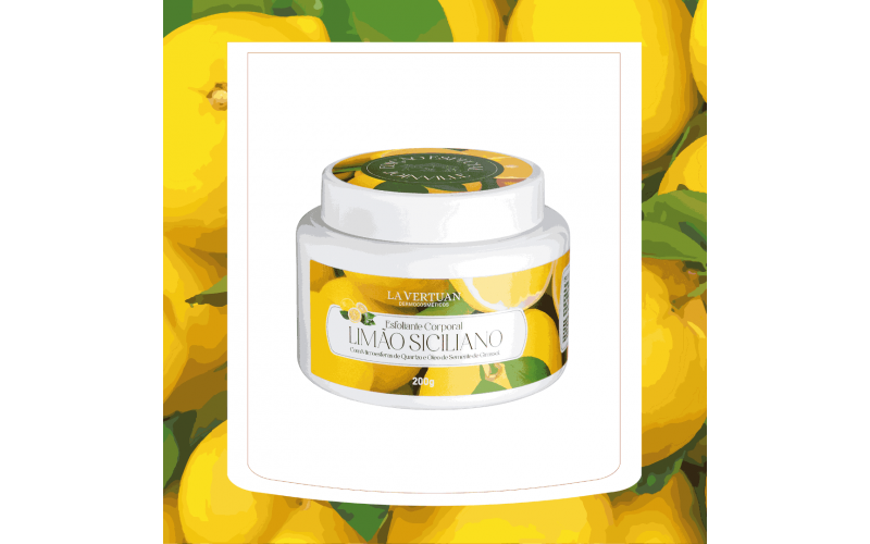 ESFOLIANTE CORPORAL LIMAO SICILIANO 200G LA VERTUAN