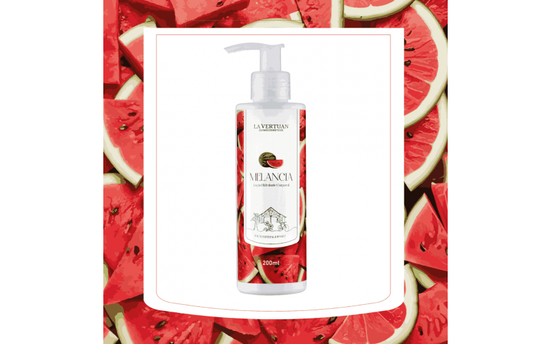 LOCAO HIDRATANTE CORPORAL MELANCIA 200ML LA VERTUAN