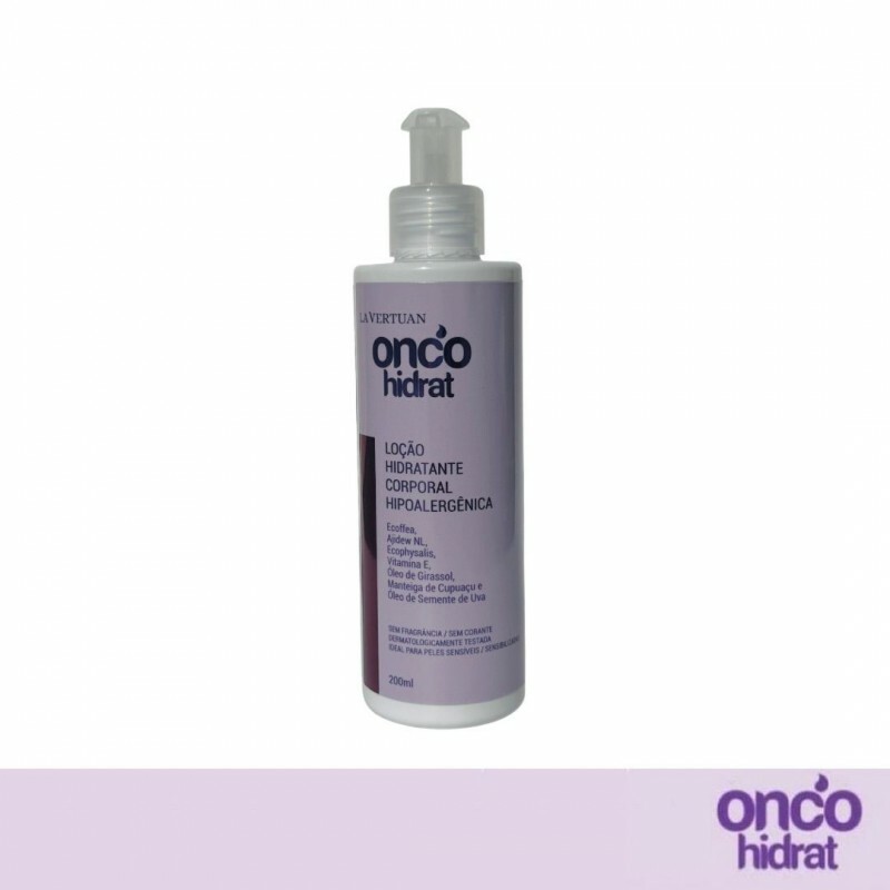 LOCAO HIDRATANTE CORPORAL HIPOALERGENICA ONCOHIDRAT 200ML